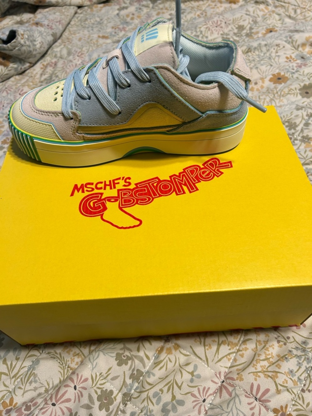 Kids' G-Bstomper Low Top Sneaker in Pastel Multi